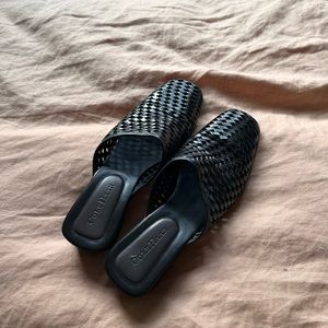 Vintage Cole Haan Woven Mules